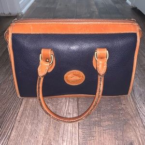 Vintage Dooney and Bourke Leather Satchel